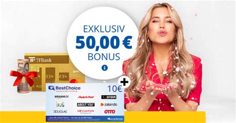 60 Bonus Gebührenfreie TF Mastercard Gold ohne Fremdwährungsgebühren