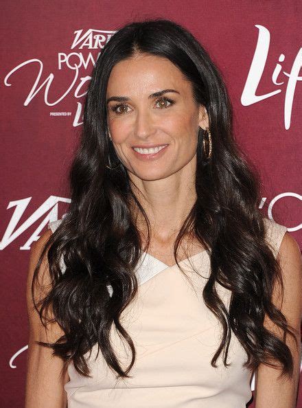 Demi Moore Long Curls Demi Moore Demi Long Curls