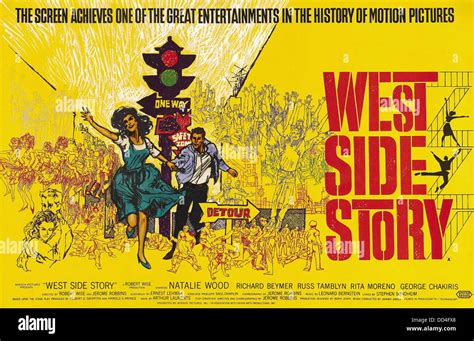 West Side Story Movie Poster Directed By Robert Wise Mirisch