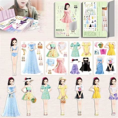 Magnetic Princess Dress Up Paper Doll New Magnetic Princess Dress Up Paper Doll Fun Magnetic