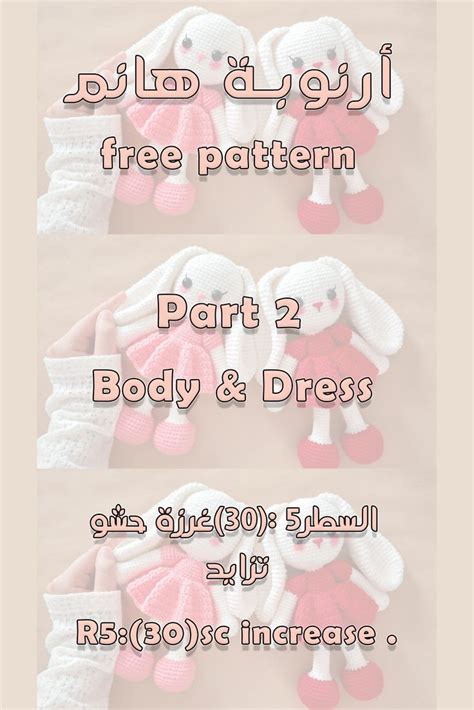 Part The Body And Dress Details Making An Amigurumi Doll From A