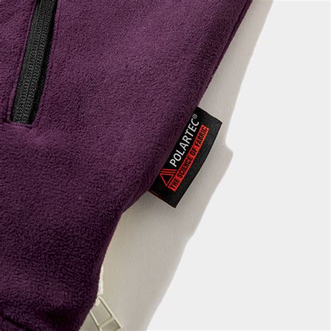 Polartec Fleece Overwrap Jkt Purple Meanswhile