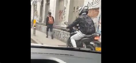 Video Imprudencia De Un Motociclista Casi Ocasiona Una Tragedia