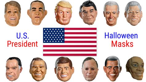 U.S. President Halloween Masks by Evanh123 on DeviantArt