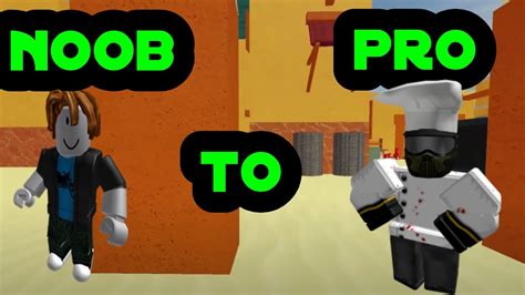 Noob To Pro Roblox Arsenal Youtube