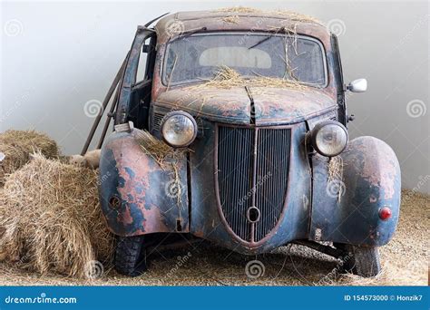 Abandoned Old Wrecked Rusty Car Stock Photo - Image of auto, metal ...