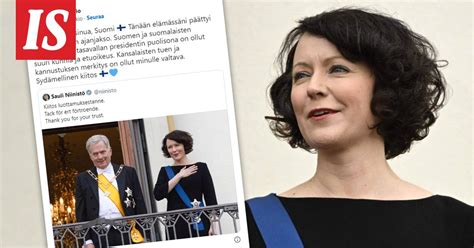 Jenni Haukio Julkaisi Tunteikkaan Tekstin Vuosistaan Presidentin