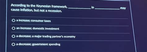 Solved According To The Keynesian Framework Q In Q May Chegg