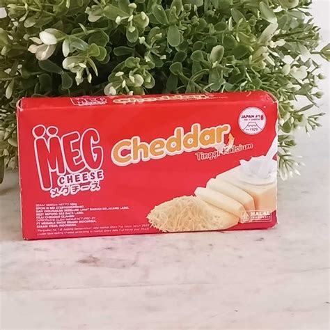 Jual Meg Cheddar Keju Gr Shopee Indonesia