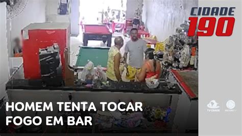 Homem Embriagado Tenta Tocar Fogo Em Bar Na Capital Ap S Propriet Ria