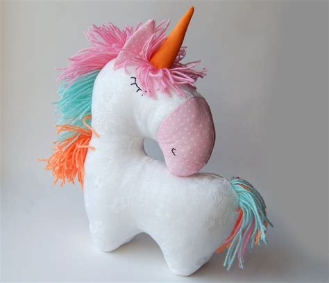 Sewing Pattern Unicorn Stuffed Horse Toy For Kids Pdf