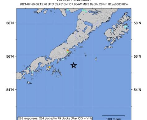 8.2 magnitude earthquake rocks Alaska — the strongest quake to hit the ...