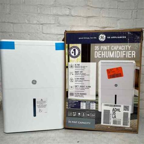 Ge 35 Pt Dehumidifier Bedroom Basement Or Very Damp Rooms 3000sqft