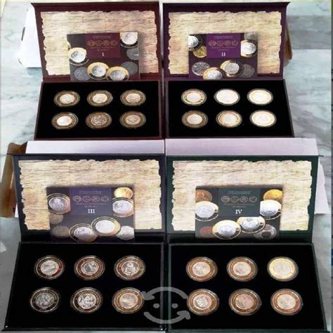 Serie Completa Herencia Numismatica De Mexico I I En Atoyac Jalisco