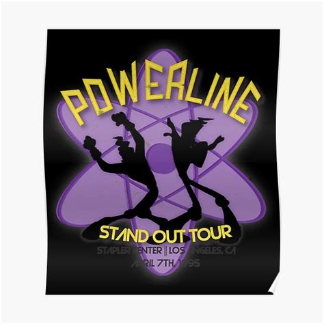 "Vintage Powerline Concert Logo A Goofy Movie Classic Lightweight ...