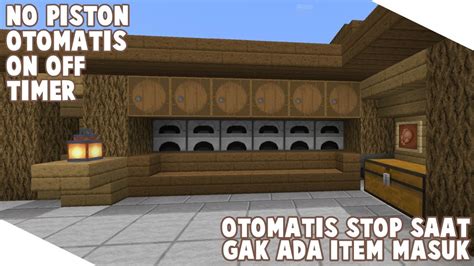 Cara Membuat Auto Smelter Furnace Otomatis Di Minecraft YouTube