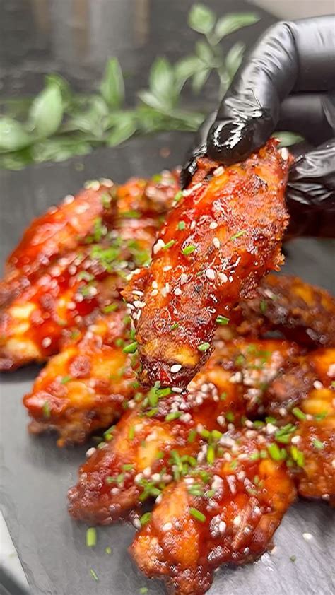 Honey Glazed Bbq Chicken Wings From Reznacooks Resepmamiku