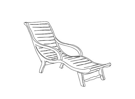 Premium Vector | Chair single-line art drawing continues line vector ...