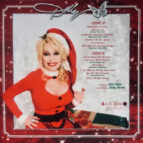 Dolly Parton A Holly Dolly Christmas Red Vinyl Limited Edition