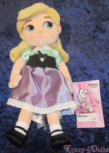 Disney Animators Aurora Sleeping Beauty Toddler Plush Doll New With