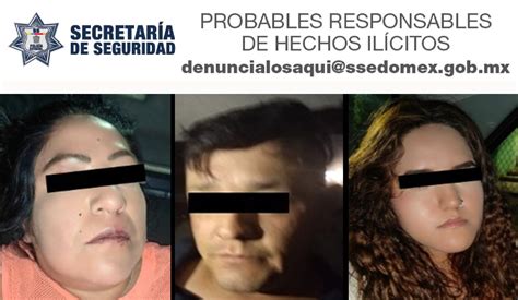 Detienen A Tres Personas Por Posible Participación En El Delito De