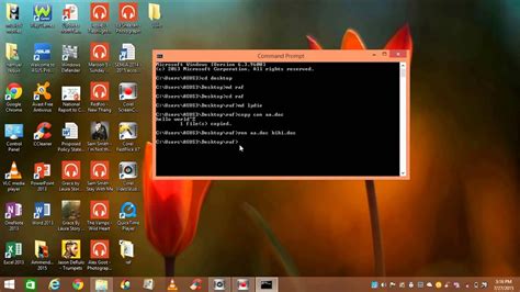 How To Use Ms Dos Internal Commands In Cmd Youtube