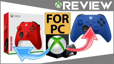 New Pc Controllers Xboxseriesx Shock Blue Pulse Red Unboxing