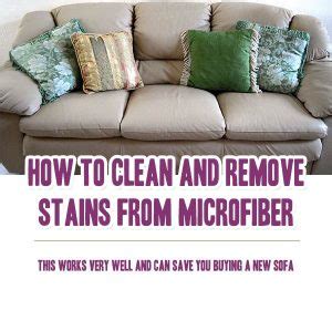 How To Clean And REMOVE Stains From Microfiber - Home Garden DIY