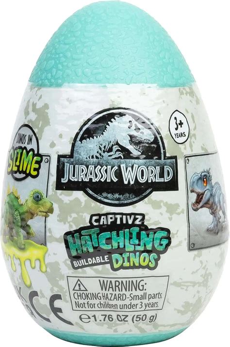 Jurassic World Dominion Captivz Hatchling Buildable Dinos Mystery Egg