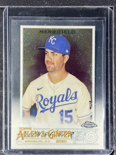 Merrifield Whit Allen Ginter Chrome Ebay