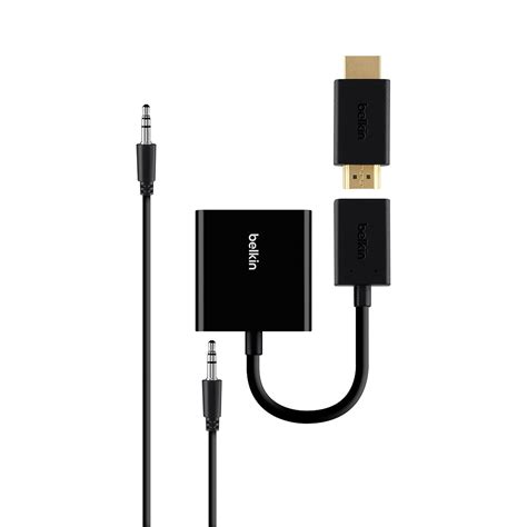 Belkin Adaptateur Universel Hdmi Vga Avec Prise Jack Hdmi Ldlc