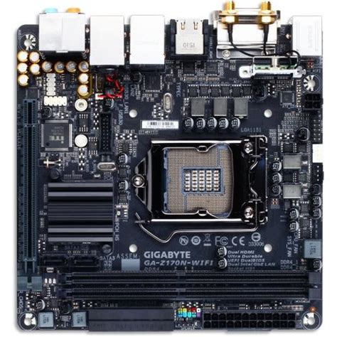 Gigabyte Ga Z170n Wifi Lga1151 Mini Itx Motherboard Ebay