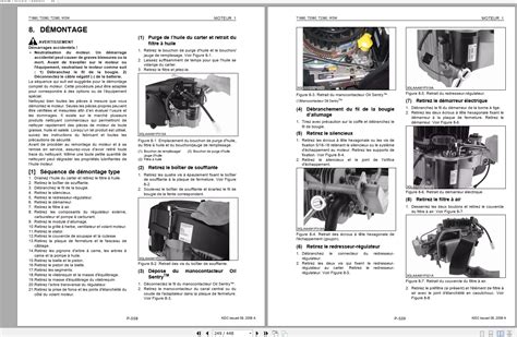 Kubota Mowers T1880 T2080 T2380 Workshop Manual Fr