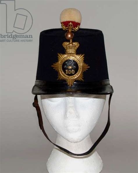 Image Of Shako 1861 1869 Pattern Worn By Lieutenant W Richie 100th