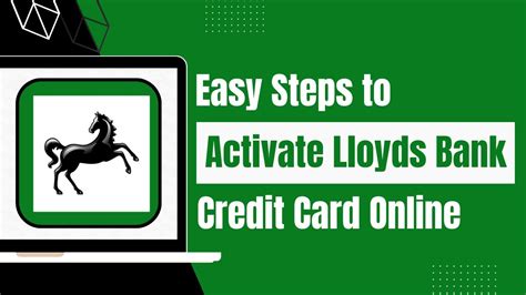 How To Activate Lloyds Bank Credit Card Online Lloyds Bank Credit