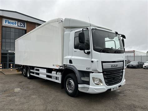 Daf Cf Koffer Lkw Kaufen Vereinigtes K Nigreich Cliffe Hill Depot