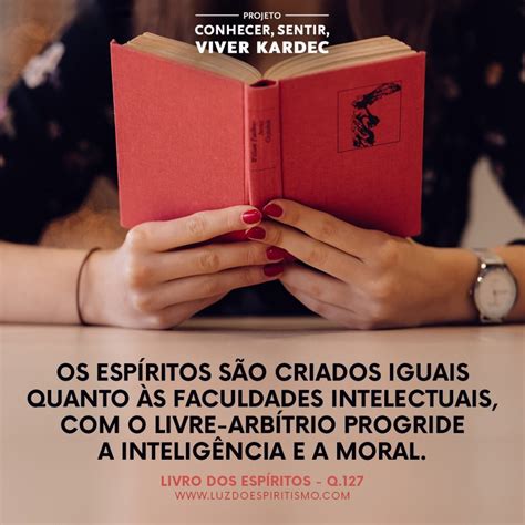 Cita Es Em Imagens Livro Dos Esp Ritos Quest O Projeto