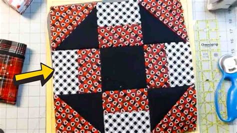 Double Monkey Wrench Quilt Block Tutorial