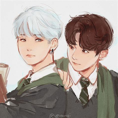 Bts Yoonkook Fanart Hogwarts Au Bts Fanart Fan Art Game Bts | The Best ...