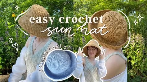 Crochet Almost Floppy Hat Pattern