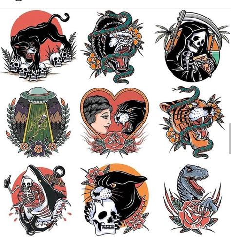 Pin by Weißer Hai on OLD SCHOOL Traditional tattoo flash art