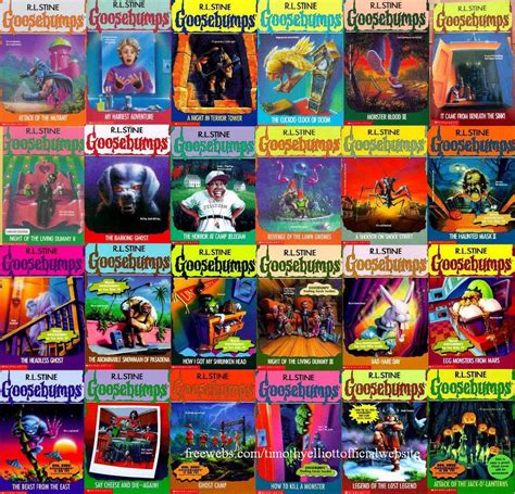 Rlstine Goosebumps 62e Books Collection Pdfepubmobidownload For