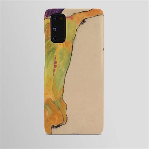 Egon Schiele Male Nude Propping Himself Up Android Case By Alexandra