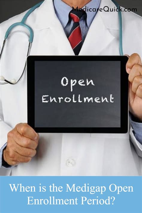 When is the Medigap Open Enrollment Period? | Open enrollment, Medicare ...