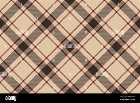 Tartan Plaid Background Diagonal Check Seamless Pattern Vector Fabric