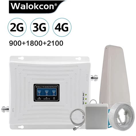 Cellular Verstärker GSM 2g 3g 4g Repeater 900 1800 2100 LTE 4g Internet