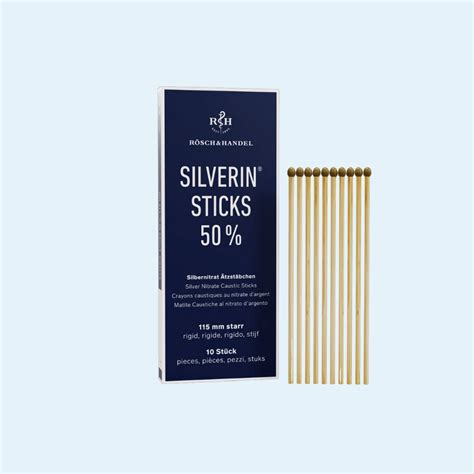 Silverin Sticks Crayon Au Nitrate D Argent Pi Ces Mlm Medical