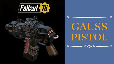 Gauss Pistol Review Guide All Mods Tested Fallout Wastelanders