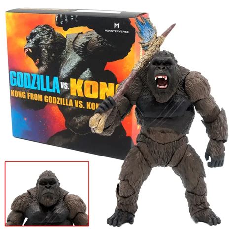 FIGURINE ARTICULÉE GODZILLA VS King Kong Monster Tomahawk 5 5 pouces