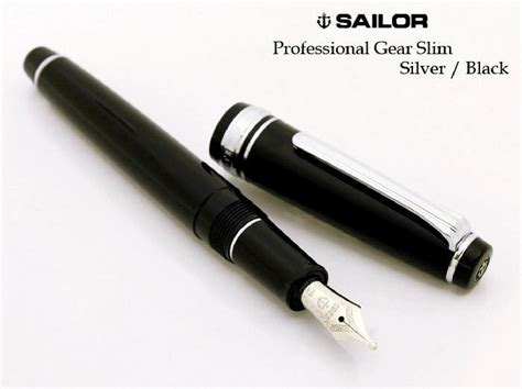 Sailor Slim Pro Gear Seasonal Festivals Kiku Fountain Pen With Ink